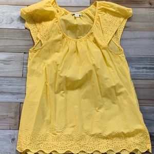 Banana Republic Eyelet top